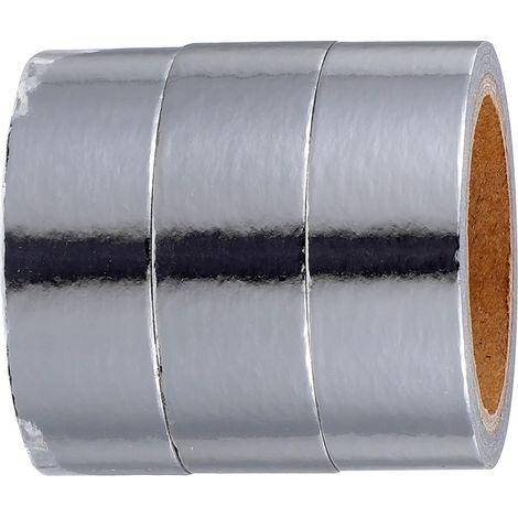adhésif décoratif métallique Washi feuille d aluminium 3
