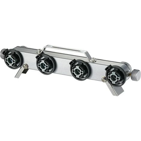 Adaptateur butane 4 en 2 avec tuyau d'extension à visser, adaptateur pour fournaise divisée, adaptateur de conversion pour réchaud à cartouche de gaz, réchauds de cuisine portables (1/5)