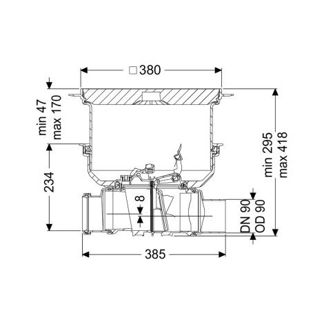 KESSEL 720090.10S clapet antirefoulement Staufix