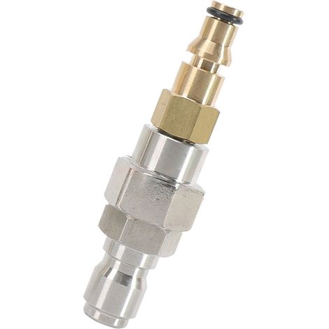 Adaptateur à connexion rapide pour tuyau de 3/8 pouce, adaptateur en laiton étanche (1/5)