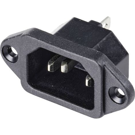 TRU COMPONENTS TC-10475840 Connectique pour appareils réfrigérants C8 embase mâle verticale Nombre t (1/3)