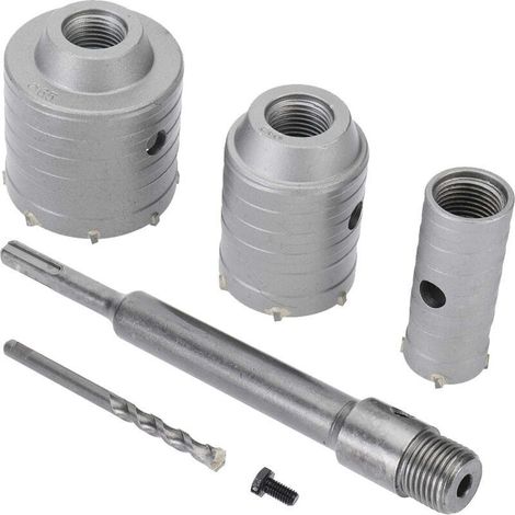 Forets scie cloche SDS Plus pour béton, ciment, pierre et murs – 65 mm, 50 mm, 30 mm (1/5)