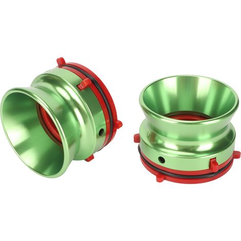 1 Paire d'adaptateurs NAB pour magnétophones Studer Revox, bobines bande magnétique, aluminium professionnel. (1/5)