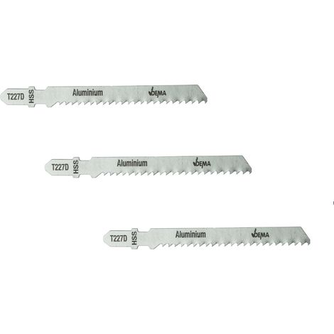 T-Schaft Säge Schneidblätter Stichsägeblätter T227D für Aluminium 3er Set (1/4)