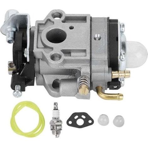 Kit de réparation carburateur 10mm pour débroussailleuse Weedeater 1E34F 1E36F TU26 TL26, compatible moteurs 26cc 33cc, pièces de rechange pour taille-haie et débroussailleuse thermique (1/5)