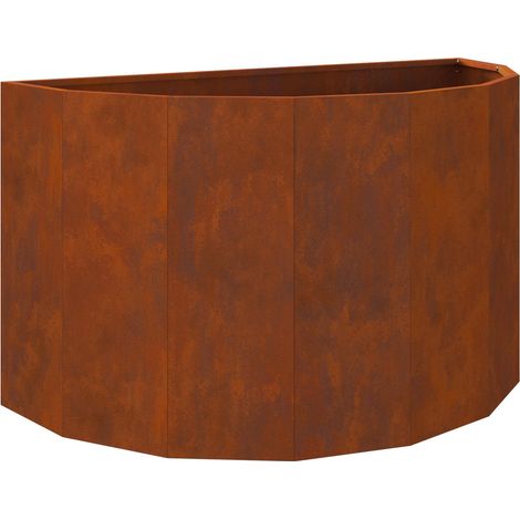 Maison Exclusive - Fioriera Ruggine 90 x 45 x 50 cm