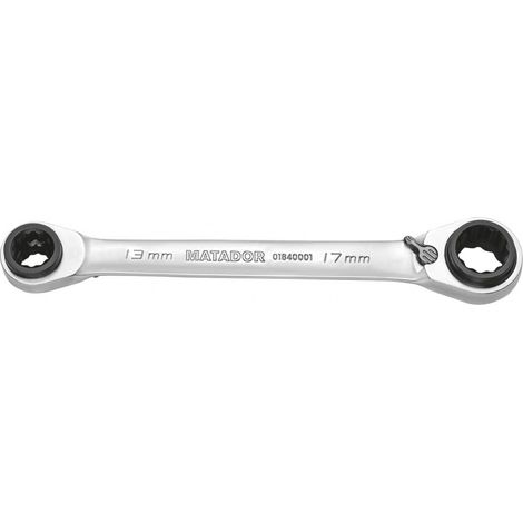 4in1 llave de trinquete  10 13 17 19 mm (1/4)