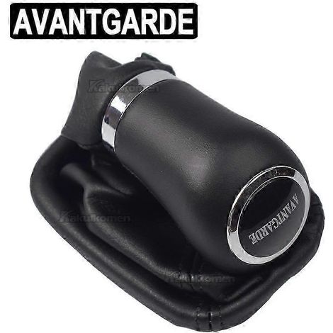 Pommeau de levier de vitesses et soufflet de levier de vitesses en cuir pour Mercedes-Benz Viano/Vito (W639) – automatique, noir (1/4)