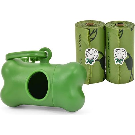Porte-sac Nayeco bag holder clips lavande biodégradable (1/3)