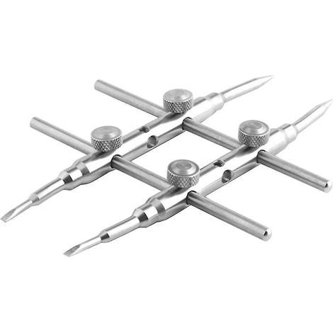 25-110 mm hochfester Edelstahl-Linsenschlüssel für Superteleskope (1/4)