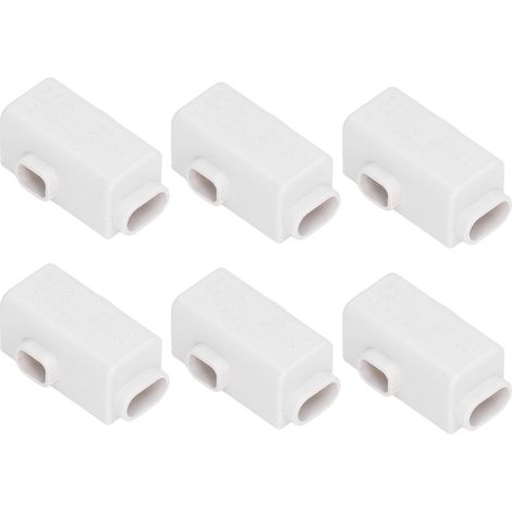 6 boîtes de jonction T 3 voies 400V 60A, connecteur de dérivation haute puissance ZKT1 pour câblage en ligne (1/5)