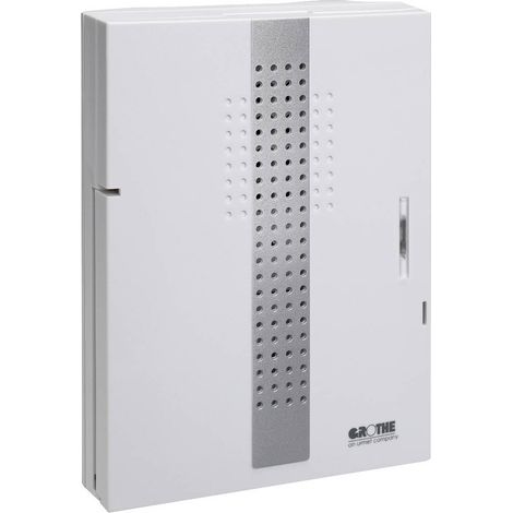 Grothe 43175 Suoneria 8 - 12, 230 V, V 86 dBA Bianco