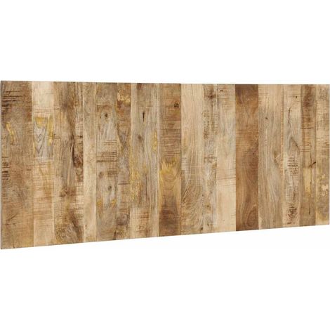 Maison Exclusive - Testiera 200 cm in Legno Massello di Mango Grezzo (1/5)
