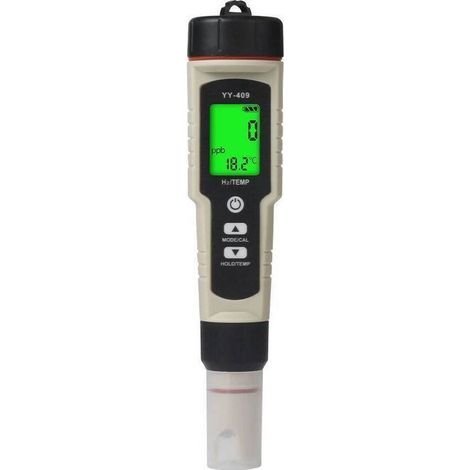 pH Chlore Mètre Piscine 7-en-1 . Testeur PH Chlore Salinité ORP TDS EC Température . Tester Qualité Eau de haute précision avec fonction ATC pour piscines . eau potable . aquarium . hydroponie (1/4)