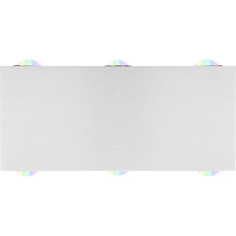 Lampe murale LED RGB multicolore en aluminium pour chambre à coucher, étanche, décorative (rectangulaire, 6 W) (1/5)