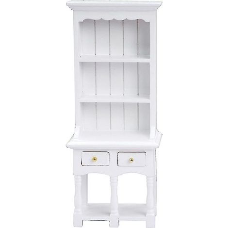 1 mini bibliothèque pour maison de poupée