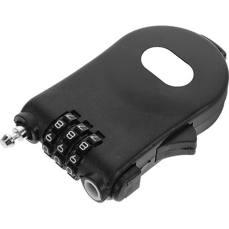 Antivol à code conçu pour les sacs à dos et les vélos, avec câble rétractable, lot de 2. (1/5)