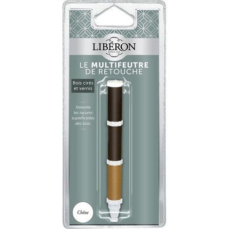 Feutre De Retouche Liberon, Chêne, 3 Mini-Feutres