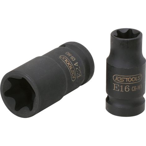 1/2" Torx-E-Kraft-Stecknuss, kurz, E22 (1/3)