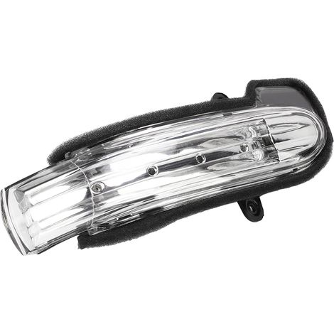 Rétroviseur extérieur gauche avec clignotant LED étanche, remplacement pour Mercedes-Benz Classe C W203 4 portes (2004-2007), référence A2038201521 (1/5)