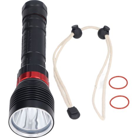 torche de plongée LED professionnelle 5000 lm étanche IPX8