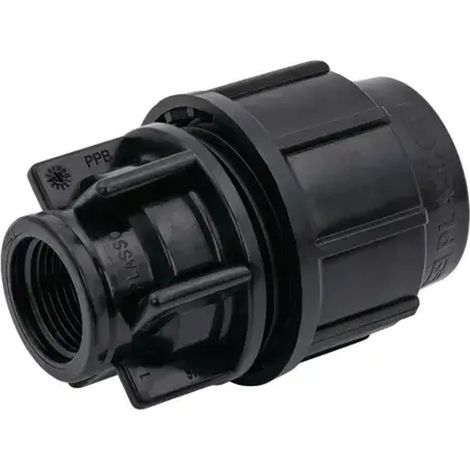 Raccord Droit Série 7 PE Ø16 Femelle 3/4" - Plasson (1/2)