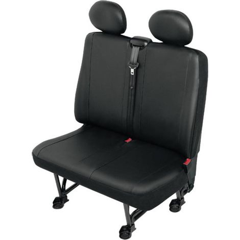 HP Autozubehör 22817 Doppio salvasella Ecopelle Nero Sedile doppio