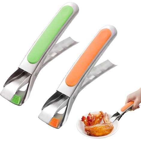 2 x Heavy Duty Hot Flat Pliers 16.8 cm for Air Fryer (1/5)