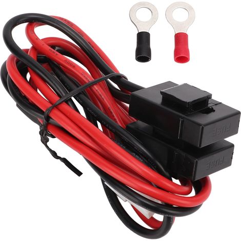 Stromkabel für Autoradios, 85 cm lang, passend für die Kenwood-Modelle TS-480, IC-7000 und IC7600. (1/5)
