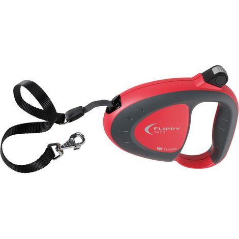 GUINZAGLIO PER CANI FLIPPY ONE TAPE LARGE ROSSO- FERPLAST- 1,0 pz