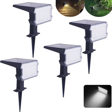 2 Pièces 8LED Lumière de Jardin Solaire, Lampes Solaires Lucioles Coloré Etanche IP65, Lumière Oscillante Lumières Solaire Firefly Extérieur Décoratives pour Allée Terrasse, Jardin, Patio (1/5)