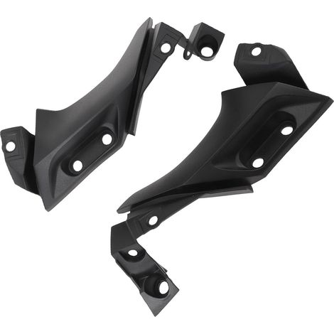 Motorcycle côté Camening de Carénage, 2pcs Mid Cover Construction Robuste Panneaux APS, Noir pour YZF - R1 2004-2006, Conçu pour S'adapter Parfaitement à Votre Modèle de Moto (1/5)