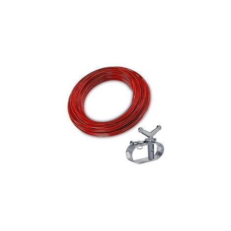 Treuil pour couverture de piscine, câble de 30 m (100 pi) pour couverture de piscine hors sol, protection hivernale. (1/5)