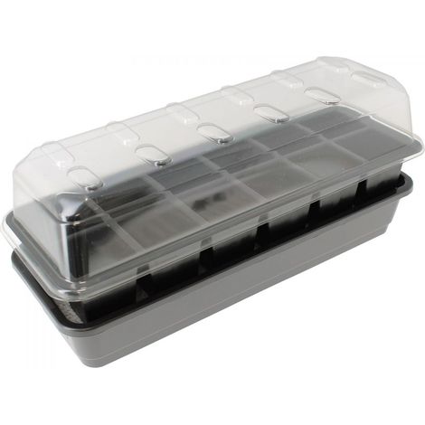 Kit de germination pour graines et semis - 12 cellules