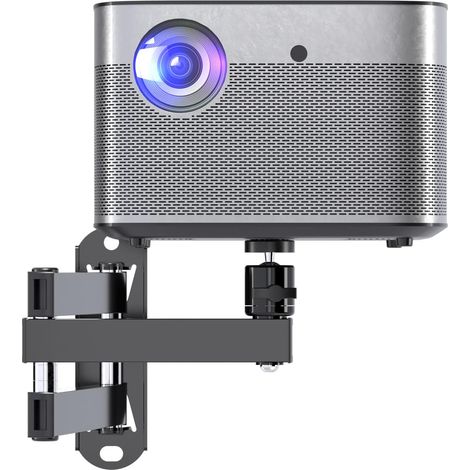 Support Videoprojecteur Mural, Rotation 360° / Pivotement 180°, Max 90° vers Le Bas et 30° vers Le Haut, Charge maximale 10kg, Support Projecteur - MA1330YT (1/5)