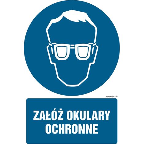 GL003 Mettez vos lunettes de sécurité GL003 Mettez vos lunettes de sécurité 100x150