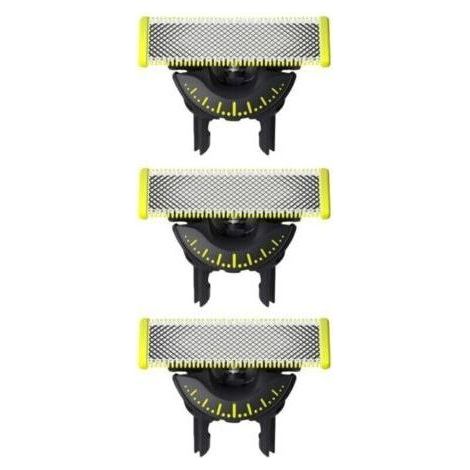 360 lames, pour tous les modèles et Pro, 3 pièces (modèle QP430/60),Rasoir QP2520 - Tête de rasage à petite lame en T - QP2523 - QP2630 - Série 6510 - Accessoire de rechange (1/4)