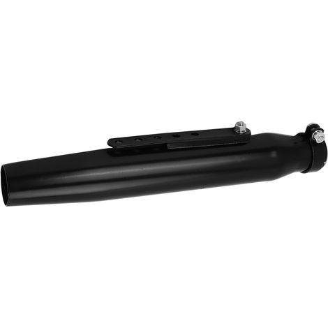 Silencieux de moto Vintage, tuyau d'échappement en fer, accessoire de remplacement 38/40/43/45mm (noir) (1/5)