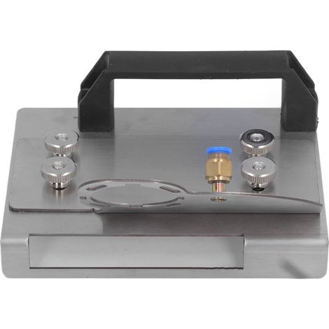 Support coupe carrelage – Acier – Inox – Angle réglable – Meuleuse 100 mm – Bricolage – Rénovation (1/4)