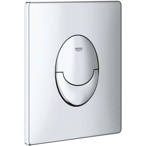 Plaque de Commande Wc. Compatible avec Grohe Skate Air – Bouton de commande. chrome 38505000 (1/3)