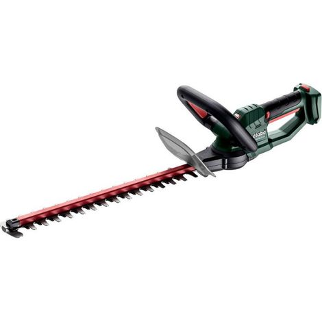 Metabo – Taille-haie sans fil 18V – Longueur de lame 45cm – Vitesse de coupe 2600/min – Pour branches jusqu'à 19mm