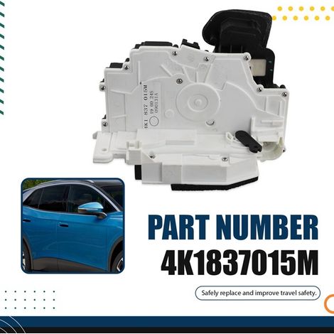La serrure de porte de console centrale 4K1837015M est compatible avec les Volkswagen ID.4 E21. (1/4)