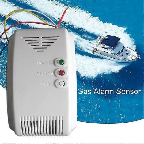 Capteur d'alarme de gaz 12 V Alarme Propane Butane GPL Camping-car naturel