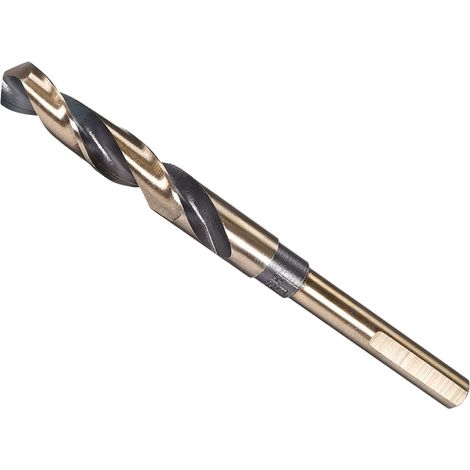 Réduit Tige Torsion Foret Mèches, 13mm Coupe Bord, Titane Nitrure Revêtement Haute Vitesse Acier 4341 - Applications: pour Inox Acier Perçage Machine (1/5)
