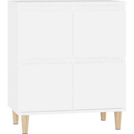 Sideboard/Anrichte/Buffet Weiß 60x35x70 cm Holzwerkstoff LXWW781551 (1/5)