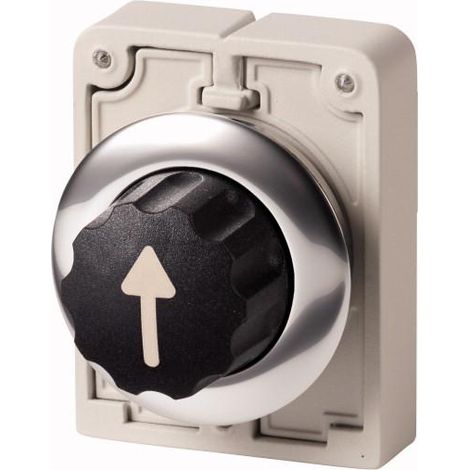 Commutateurs rotatifs 30mm avec bouton tournant 3 positions à accrochage EATON M30C-FWR3-X7