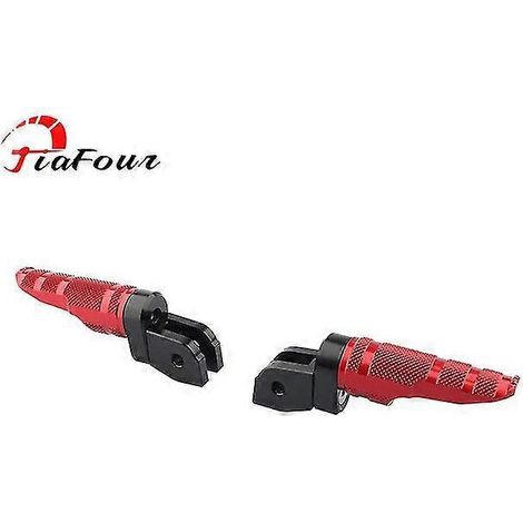 Für Scrambler 400/800/1100/Sport Multistrada 1200/S/Enduro 821/Dark/937/Plus Motorrad-Fußrasten vorne – Rot