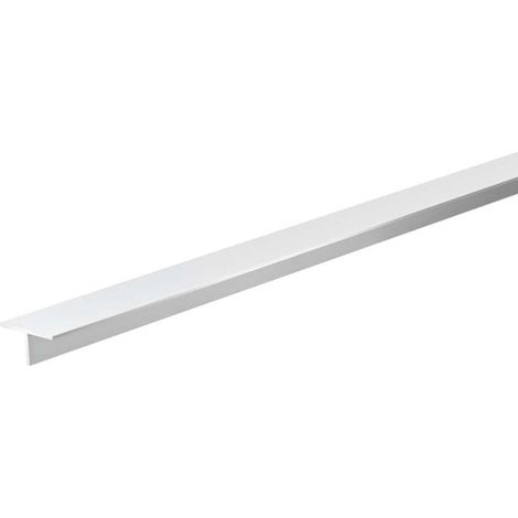 Profilo In Alluminio Per Rivestimento A T 30X15X1,5 Mm 1Mt Argento Conf. 5 Pz (1/2)