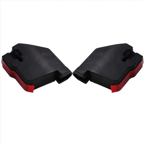 Motorhaubendichtung für Hyundai 2010–2015, Gummidichtungsstreifen, Schottwandstopfen, Geräuschdämmung, 4-teiliges Set, schwarz, einfache Montage (1/5)