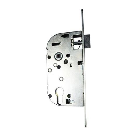 Serrure axe 50 NF Métalux clé L droite sans gâche réversible (CDT25) - aspect inox - EURO-ELZETT - G838E2D7K4 ROZ